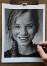 Load image into Gallery viewer, Learn How to Draw Photo Realistic Portraits in Pencil - Two Portrait Studies