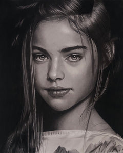 Learn How to Draw Photorealistic Portrait Tutorial Charcoal Bundle (A3 Charcoal)