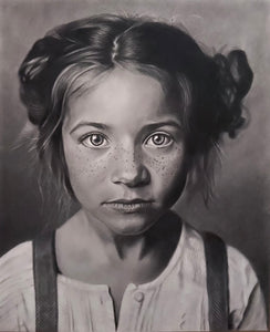 Learn How to Draw Photorealistic Portrait Tutorial Charcoal Bundle (A3 Charcoal)